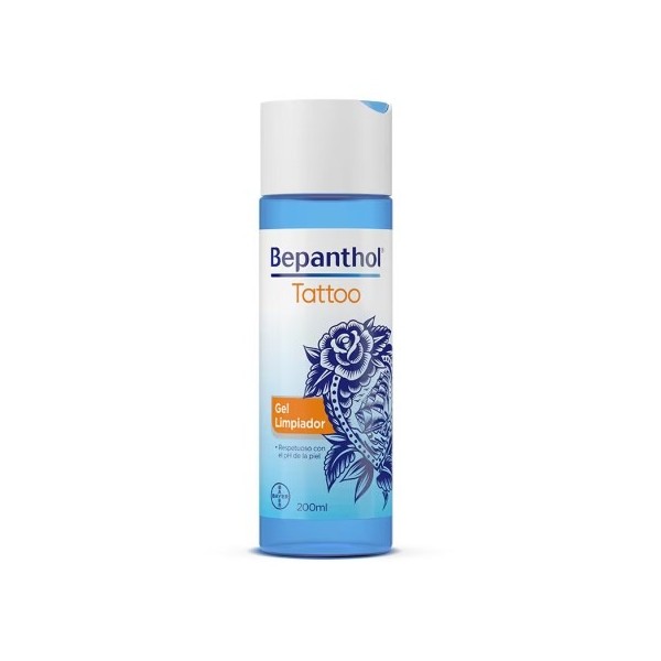 Bepanthol Tattoo Gel Limpiador Suave 200 ml