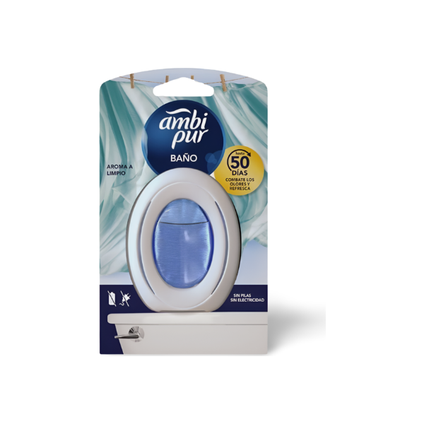 Ambi Pur Baño ambientador Aroma a Limpio 50días
