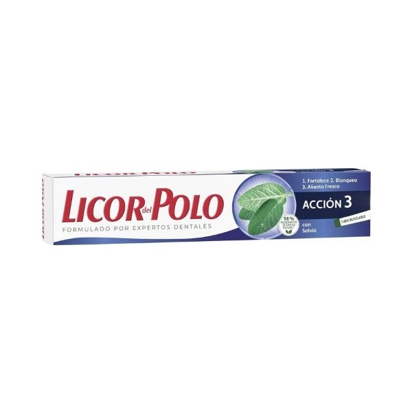 Licor del Polo dentífrico Acción3 75 ml