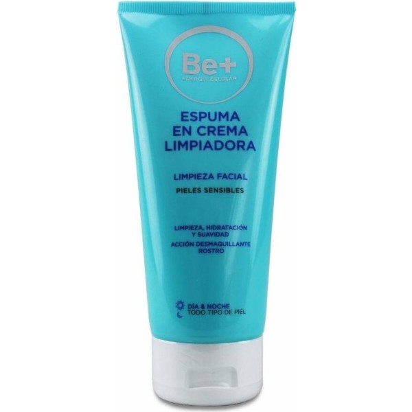 Be+ Espuma En Crema Limpiadora, 200 Ml